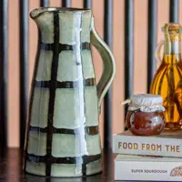 Bloomingville Stoneware Aiwan Jug Black